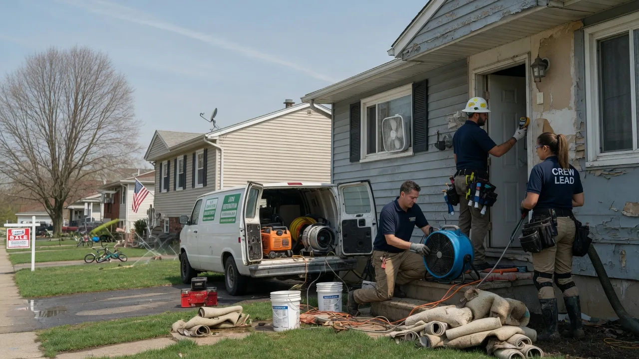 Flood Cleanup in Menno, SD near me